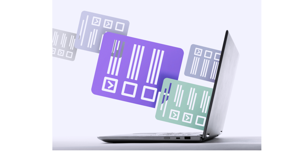 laptop met vragenlijsten