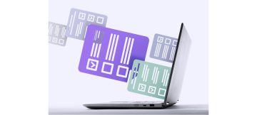 laptop met vragenlijsten