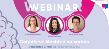 Webinar Cognitieve klachten na corona